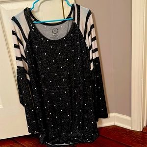 Dark gray long sleeve shirt